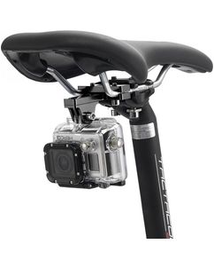 Puluz GoPro Saddle Fahrradhalterung Fahrradrahmen Klemme - Universal - Schwarz