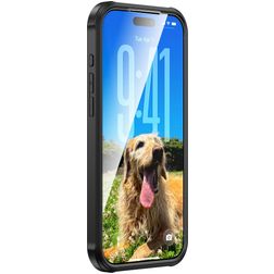 Valenta Full Cover Durchsichtig iPhone 18 Pro Hülle Gehärtetes Glas Backcover Stoßfest - Transparent