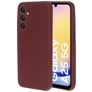 Mobiparts Samsung Galaxy A25 Silikon Hülle Backcover - Plum Red