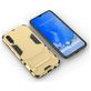 Mobigear Armor Stand Samsung Galaxy A70 Hülle Hardcase Backcover Stoßfest mit Ständer - Gold