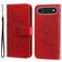 Mobigear Flowers iPhone Air Hülle Klapphülle Geldbörse - Rot