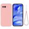 Mobigear Rubber Touch Google Pixel 10a Silikon Hülle Backcover - Pink