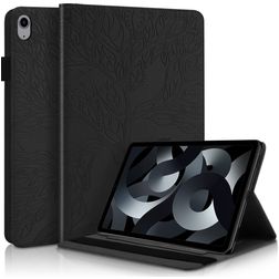 Mobigear Tree iPad 10 (2022) Hülle Klapphülle + Stifthalter - Schwarz