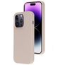 Mobiparts iPhone 14 Pro Silikon Hülle Backcover - Soft Salmon