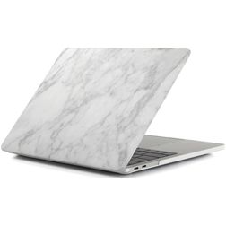Mobigear Marble MacBook Pro 14 Zoll (2021-2025) Hardcase Hülle MacBook Case - Grau - Model A2442 / A2779 / A2918 / A2992 / A3401 / A3112 / A3434