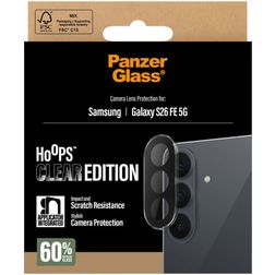 PanzerGlass Hoops Rings Samsung Galaxy S26 FE Panzerglas Kameralinsenschutz - Hüllenfreundlich - Schwarz