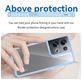 Mobigear Crystal OPPO Reno 8 Pro 5G Hülle Hardcase Backcover - Transparent / Blau