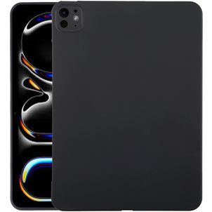 Mobigear Basics Dünne iPad Pro 11 Zoll (2025) Hülle Flexibles TPU Backcover - Schwarz