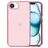 Mobigear Crystal iPhone 16e Hülle Hardcase Backcover - Pink