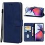 Mobigear Wallet Motorola Moto G72 Hülle Klapphülle Geldbörse - Blau