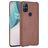 Mobigear Croco OnePlus Nord N10 5G Hardcase Backcover - Braun