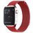 Mobigear Loop Milanaise Apple Watch Armband Magnetverschluss - 42/41/40/38 mm - Rot