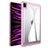 Mobigear Crystal iPad Pro 11 Zoll (2020) Hardcase Hülle Backcover - Transparent / Pink
