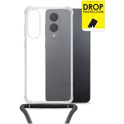 My Style Loop Durchsichtig Samsung Galaxy S25 Edge Flexibles TPU Handykette - Transparent