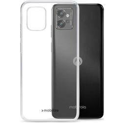 Mobilize Gelly Durchsichtig Motorola Moto G32 Hülle Flexibles TPU Backcover - Transparent
