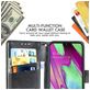 Mobigear Butterfly Samsung Galaxy A40 Hülle Klapphülle Geldbörse - Grau