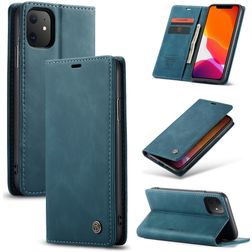 Caseme 013 iPhone 11 Hülle Klapphülle Geldbörse - Grün