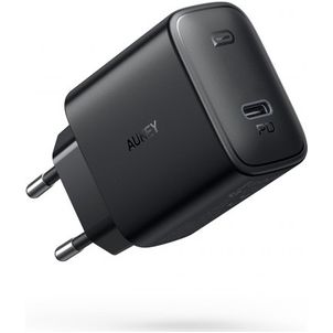 AUKEY Swift Single USB-C Ladegerät Power Delivery 18W 3,4A - Schwarz