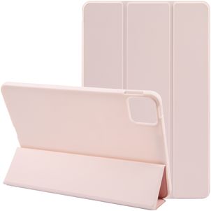 Mobigear Tri-Fold Gel iPad Air 11 Zoll (2026) Hülle TPU,Kunstleder Klapphülle - Pink
