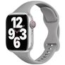 Mobigear Sport Slim Silikon Apple Watch Armband Drückerschließe - 49/46/45/44 mm - Grau