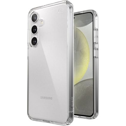 Speck Presidio Perfect Clear Durchsichtig Samsung Galaxy S24 Plus Hülle Hardcase Backcover Stoßfest - Transparent