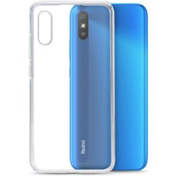 Mobilize Gelly Durchsichtig Xiaomi Redmi 9A Hülle Flexibles TPU Backcover - Transparent