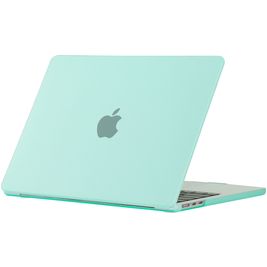 Mobigear Matte MacBook Air 15 Zoll (2023-2025) Hardcase Hülle MacBook Case - Grün - Model A2941 / A3114 / A3241