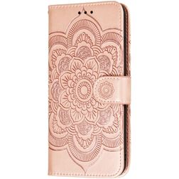 Mobigear Mandala Wallet Case Rose Gold Motorola Hyper One
