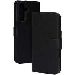 Mobiparts Classic Wallet Samsung Galaxy A36 MagSafe Hülle Klapphülle - Schwarz
