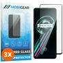 Mobigear Premium Realme 9 Pro Plus Panzerglas Gehärtetes Glas Displayschutz - Hüllenfreundlich - Schwarz (3er Pack)