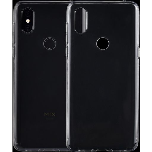 Mobigear Ultra Thin Durchsichtig Xiaomi Mi Mix 3 Hülle Flexibles TPU Extra Dünn Backcover - Transparent