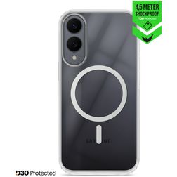 Striker X-Core Xtreme Impact Transparent Samsung Galaxy S25 Edge MagSafe Hardcase Backcover Shockproof - Transparent