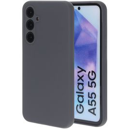 Mobiparts Samsung Galaxy A55 Silikon Hülle Backcover - Urban Grey