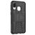Mobigear Tire Samsung Galaxy A40 Hülle Hardcase Backcover Stoßfest mit Ständer - Schwarz