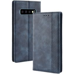 Mobigear Sensation Samsung Galaxy S10 Hülle Klapphülle Geldbörse - Blau