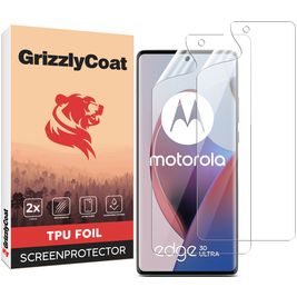 GrizzlyCoat Motorola Edge 30 Ultra Hydrogel TPU Displayschutz - Hüllenfreundlich (2er Pack)