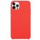 Mobigear Rubber Touch iPhone 15 Pro Max Silikon Hülle Backcover - Rot