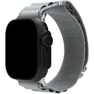 Mobilize Alpine Nylon Apple Watch Armband Dornschließe - 42/41/40/38 mm - Light Grey