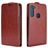 Mobigear Motorola One Fusion Plus Hülle Flipcase - Braun