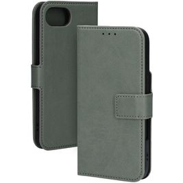 Mobiparts Classic Wallet iPhone 16e MagSafe Hülle Klapphülle - Stone Green