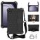 Mobigear HexStrap Samsung Galaxy Tab A11 EVA-Schaumstoff Backcover + Schultergurt - Schwarz