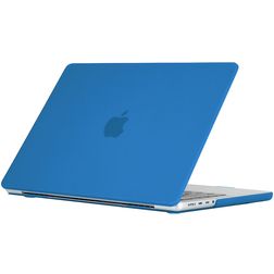 Mobigear Matte MacBook Pro 14 Zoll (2021-2026) Hardcase Hülle MacBook Case - Dunkelblau - Model A2442 / A2779 / A2918 / A2992 / A3401 / A3112 / A3434 / A3427 / A3426