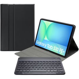 Mobilize Detachable Bluetooth Keyboard Samsung Galaxy Tab S10 FE Plus Hülle QWERTY Bluetooth Tastatur Klapphülle - Schwarz