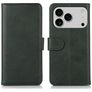 Mobigear Wallet iPhone 17 Pro Max Hülle Klapphülle Geldbörse - Grün