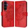 Mobigear Butterfly Samsung Galaxy S26 FE Hülle Klapphülle Geldbörse - Rot