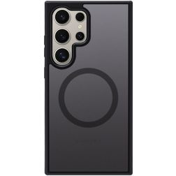 Valenta Frost Samsung Galaxy S24 Ultra MagSafe Hülle Hardcase Backcover - Schwarz