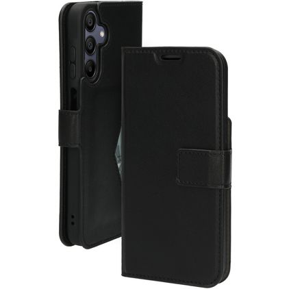 Mobiparts Classic Wallet Samsung Galaxy A15 Klapphülle Portemonnaie - Schwarz