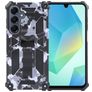 Mobigear Armor Stand Samsung Galaxy A16 Hülle Hardcase Backcover Stoßfest mit Ständer - Grau