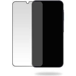 Mobilize Samsung Galaxy A25 Panzerglas Gehärtetes Glas Displayschutz - Hüllenfreundlich - Schwarz