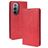 Mobigear Sensation Motorola Edge X30 Hülle Klapphülle Geldbörse - Rot